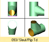 Maatwerk T-stuk 26