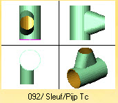 Maatwerk T-stuk 27