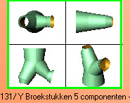 Maatwerk T-stuk 32