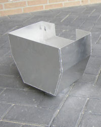 Vergaarbak Aluminium